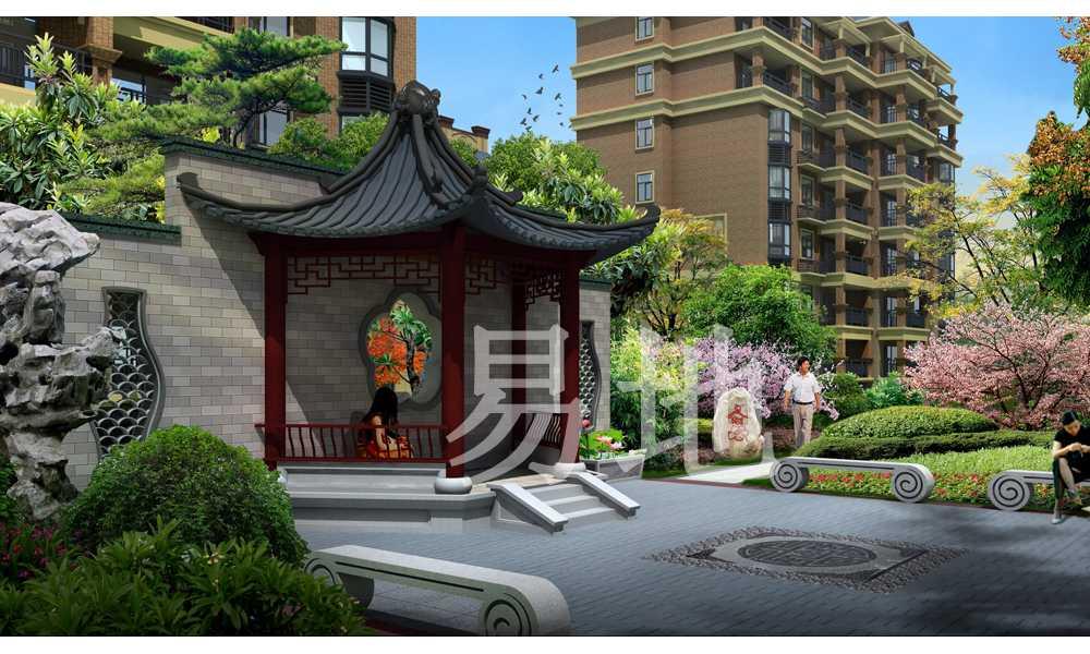 郑州易地园林景观规划设计有限公司作品，新合鑫睿智禧园